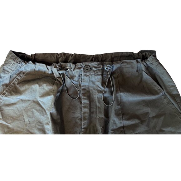 Urban Social Olive Green Cargo Parachute Skirt Size Large New With Tags - Picture 5 of 10